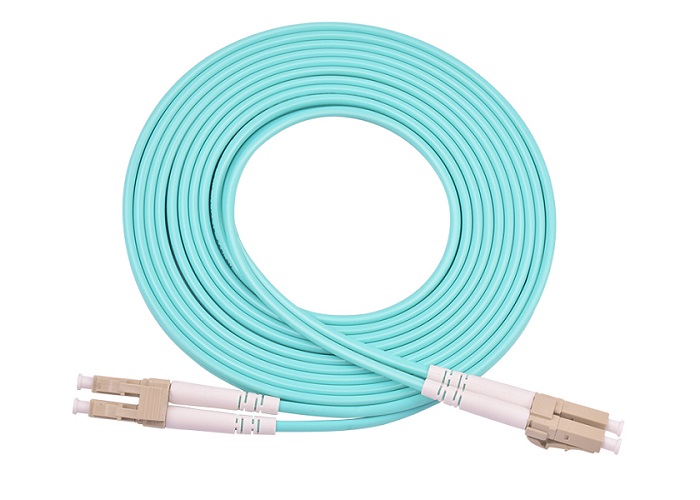 LC UPC Multimode Fiber Optic Patch Cord Cable Om3 2mm 3mm